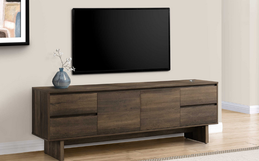 MEUBLE TV brun - 72"L