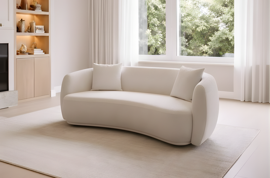 - Diana canapé tissu bouclé