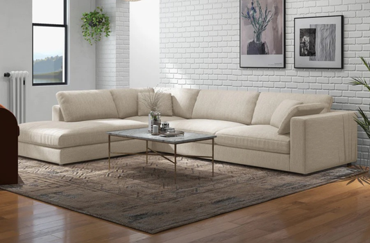 - Joelle Sectionnel Coussins plumes