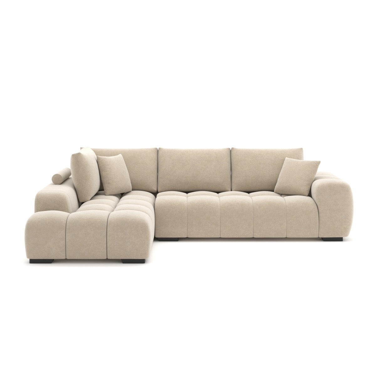 - Eden Sectionnel style européen “Bubble” au design moderne