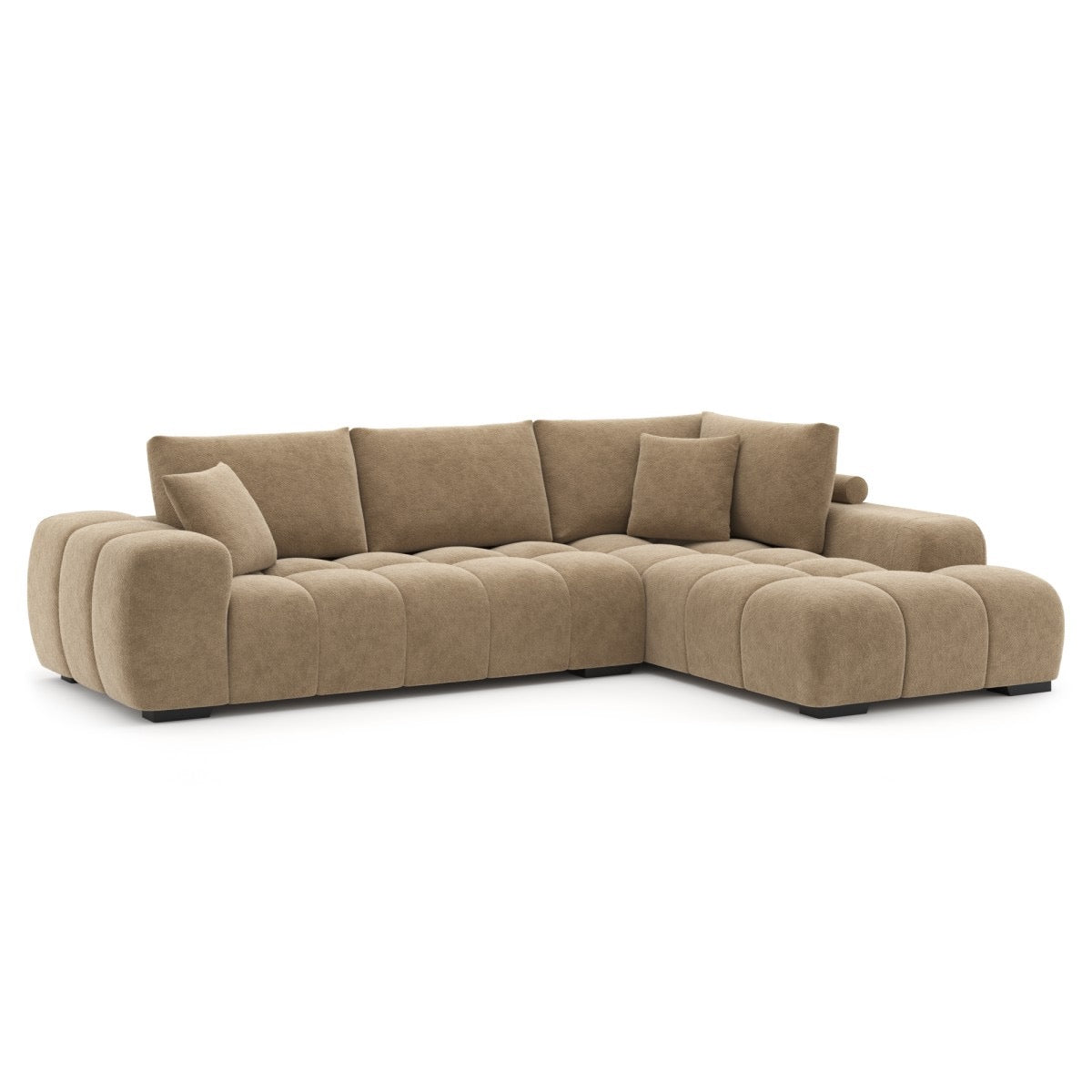 - Eden Sectionnel style européen “Bubble” au design moderne