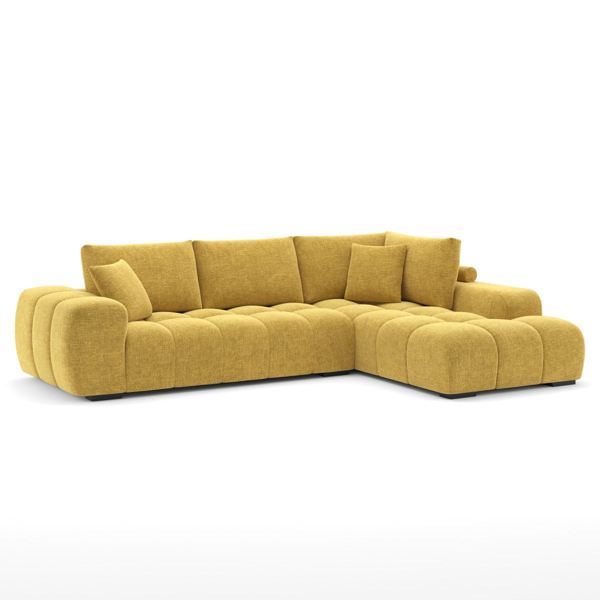- Eden Sectionnel style européen “Bubble” au design moderne