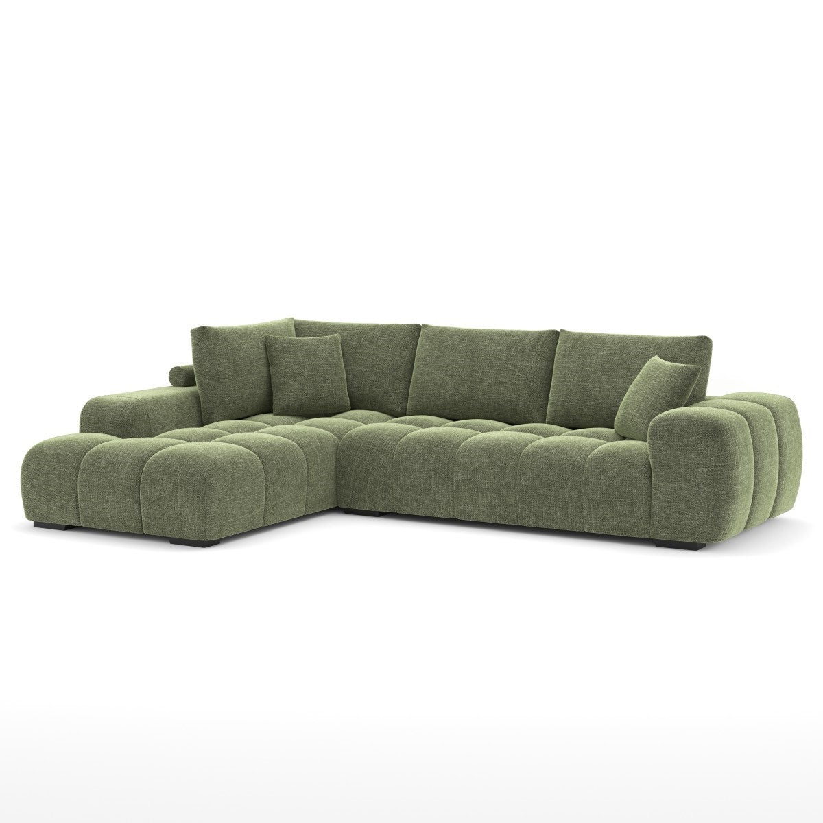 - Eden Sectionnel style européen “Bubble” au design moderne