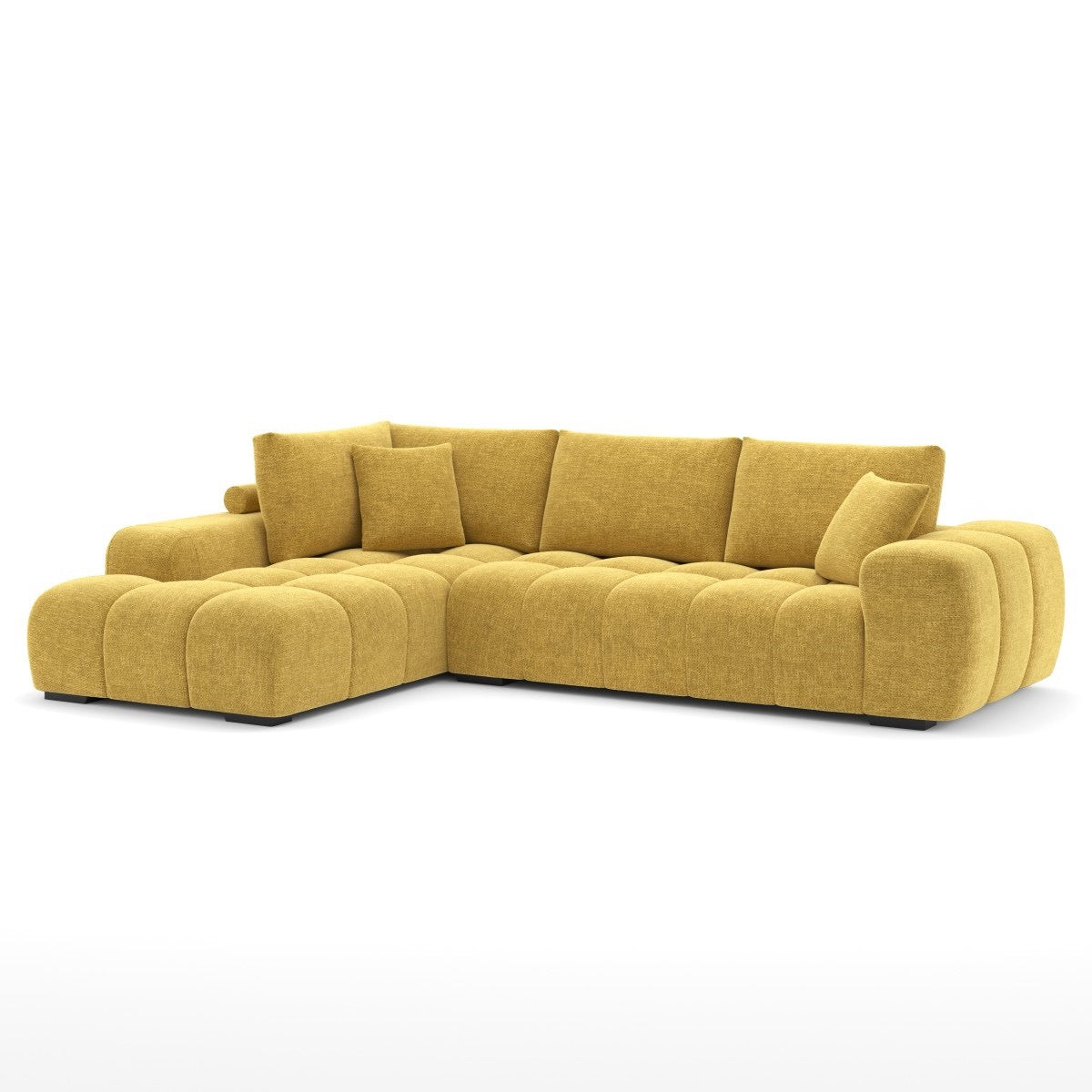 - Eden Sectionnel style européen “Bubble” au design moderne