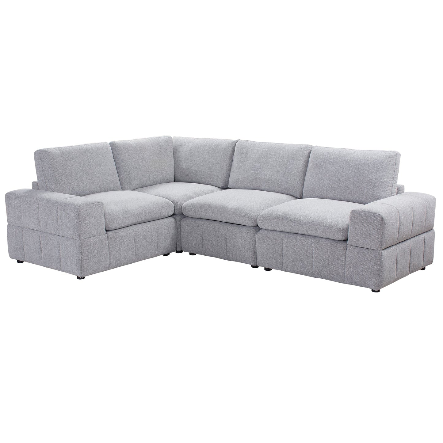 - Mark divan modulaire 4 morceaux